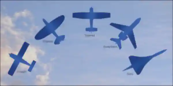 Airplane Flying Handbook, Airfoil types