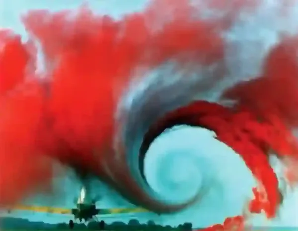 Pilot Handbook of Aeronautical Knowledge, Wingtip Vortex From Crop Duster
