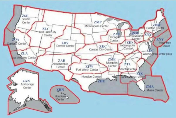 Air Route Traffic Control Centers