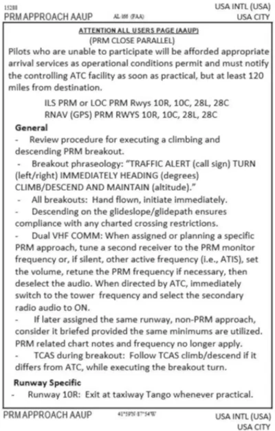 PRM Attention All Users Page (AAUP)