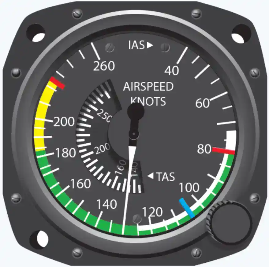 Airplane Flying Handbook,<br>Multi-Engine Airplane Airspeed Markings
