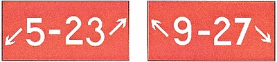 Holding Position Sign for a Taxiway that Intersects the Intersection of Two Runways