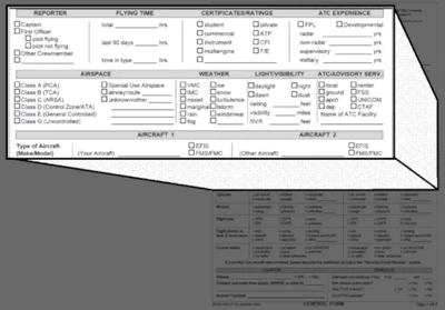 Aviation Safety Reporting Program Form Example