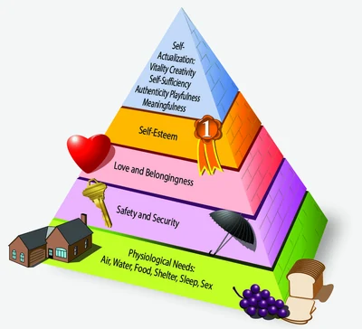 Maslow's Hierarchy of Needs.