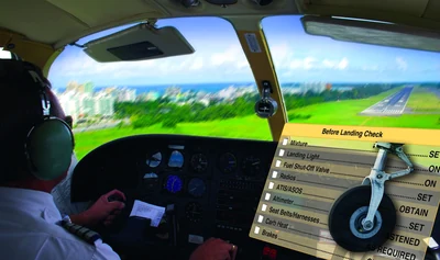 A pilot is required to perform several tasks at once during approaches and landings.