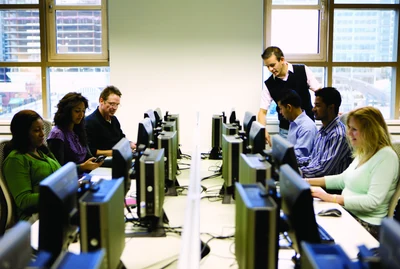 In a computer-assisted learning environment, the instructor still ensures that learning objectives are being achieved.
