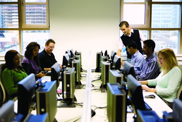 In a computer-assisted learning environment, the instructor still ensures that learning objectives are being achieved.