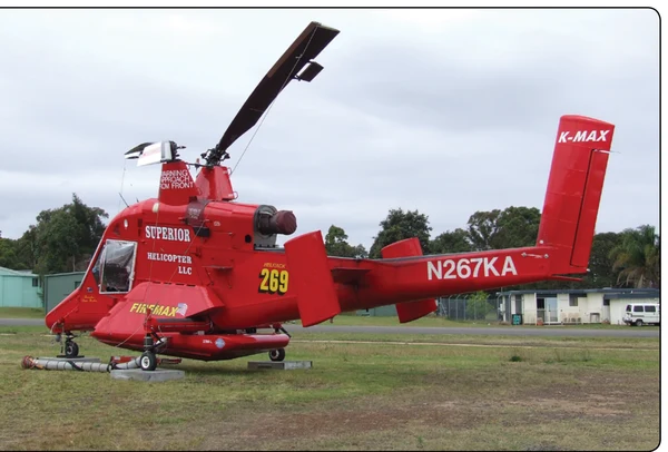 Tandem rotor heads.