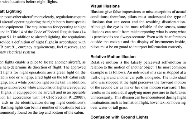 Aircraft position lights.