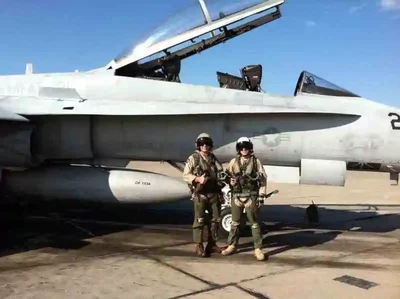 First Flight in F/A-18