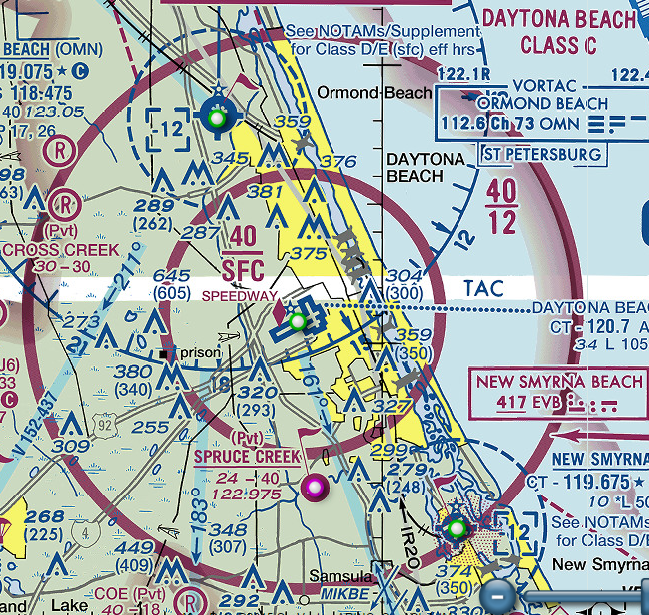 Daytona Beach Class Charlie Airspace