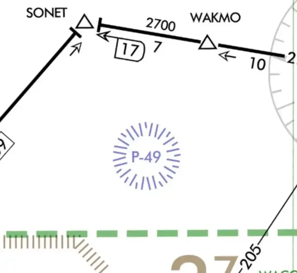 Prohibited Airspace (IFR Enroute Chart)