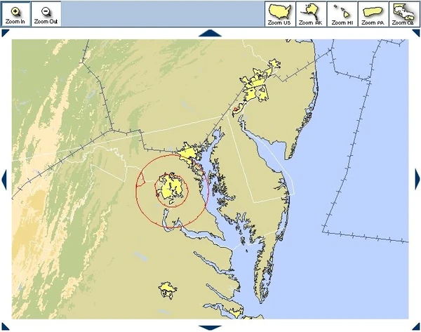 Washington D.C. Temporary Flight Restriction