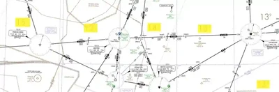 Low Altitude IFR Enroute Charts Obstruction Clearance