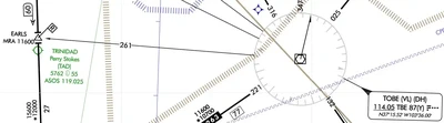 Skyvector.com, Minimum Reception Altitude Symbology Example