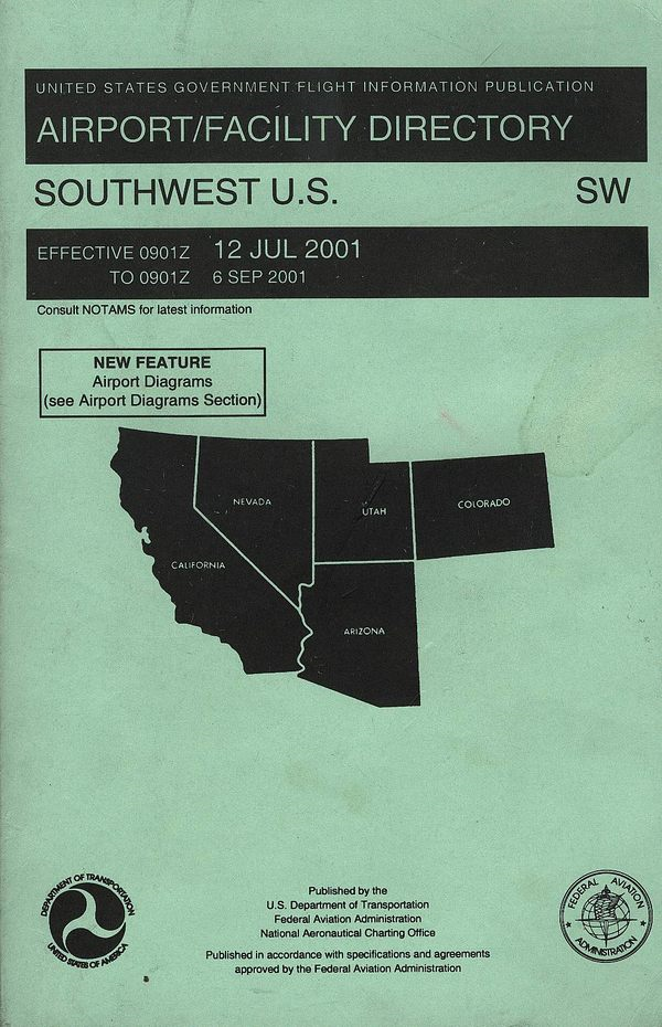 Chart Supplement Southwest Us