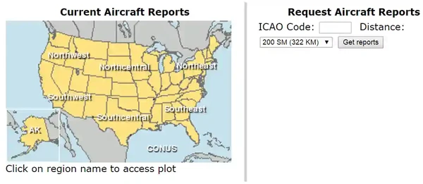 AviationWeather.gov PIREP Query