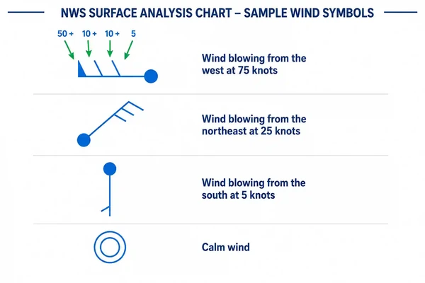 Station Wind Symbols
