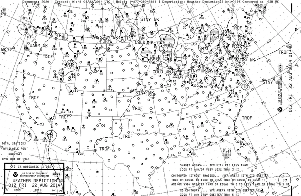 Weather Depiction Chart